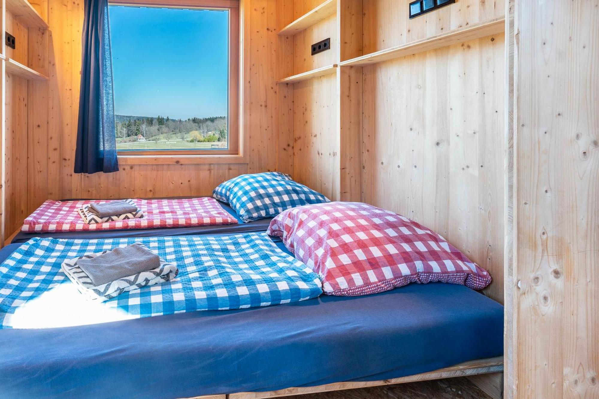 Tiny Houses Der Dorfscheune Bieselsberg Exteriér fotografie