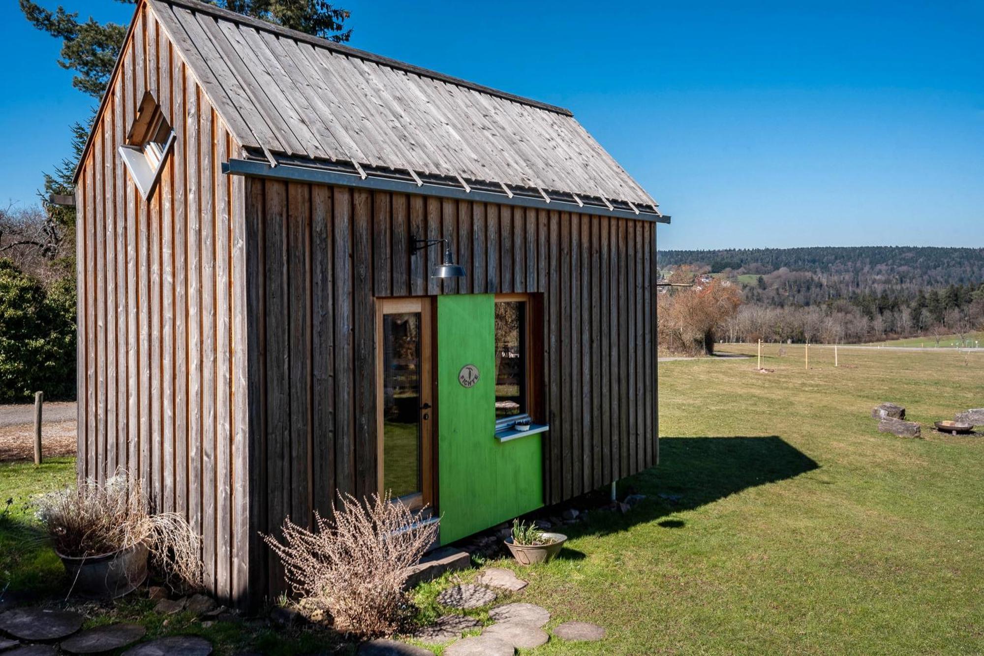 Tiny Houses Der Dorfscheune Bieselsberg Exteriér fotografie
