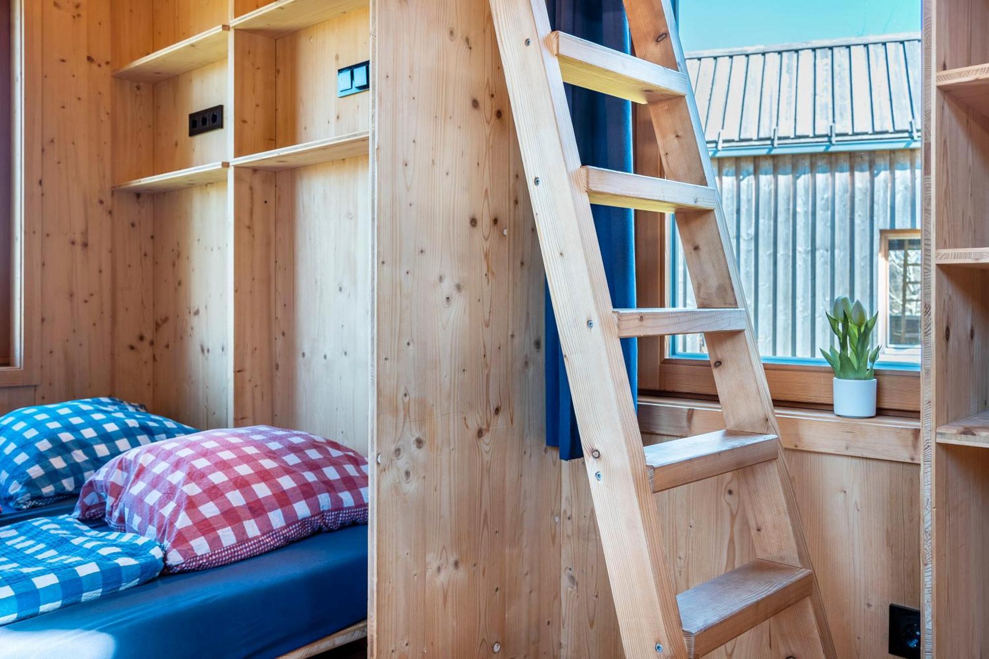 Tiny Houses Der Dorfscheune Bieselsberg Exteriér fotografie