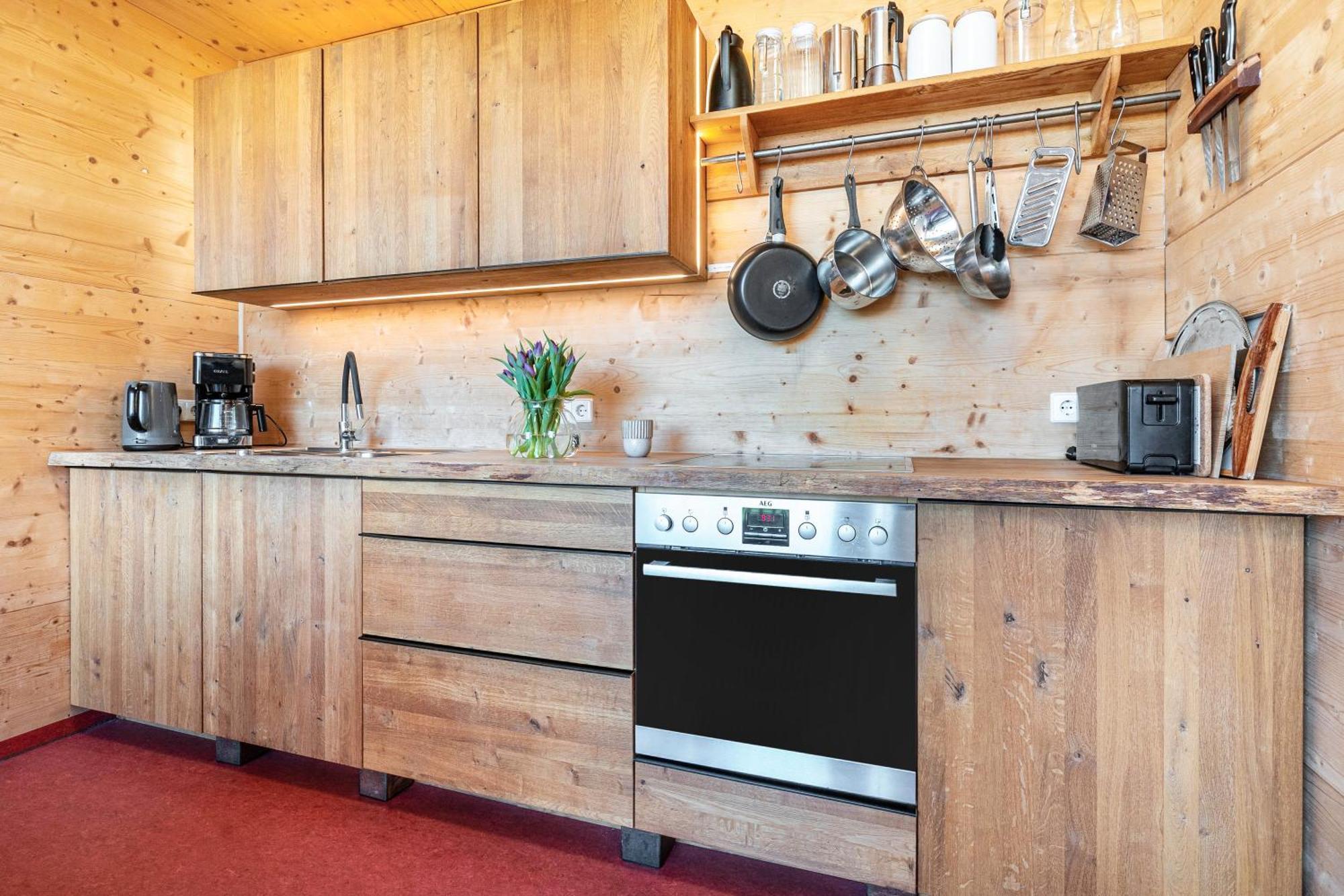 Tiny Houses Der Dorfscheune Bieselsberg Exteriér fotografie
