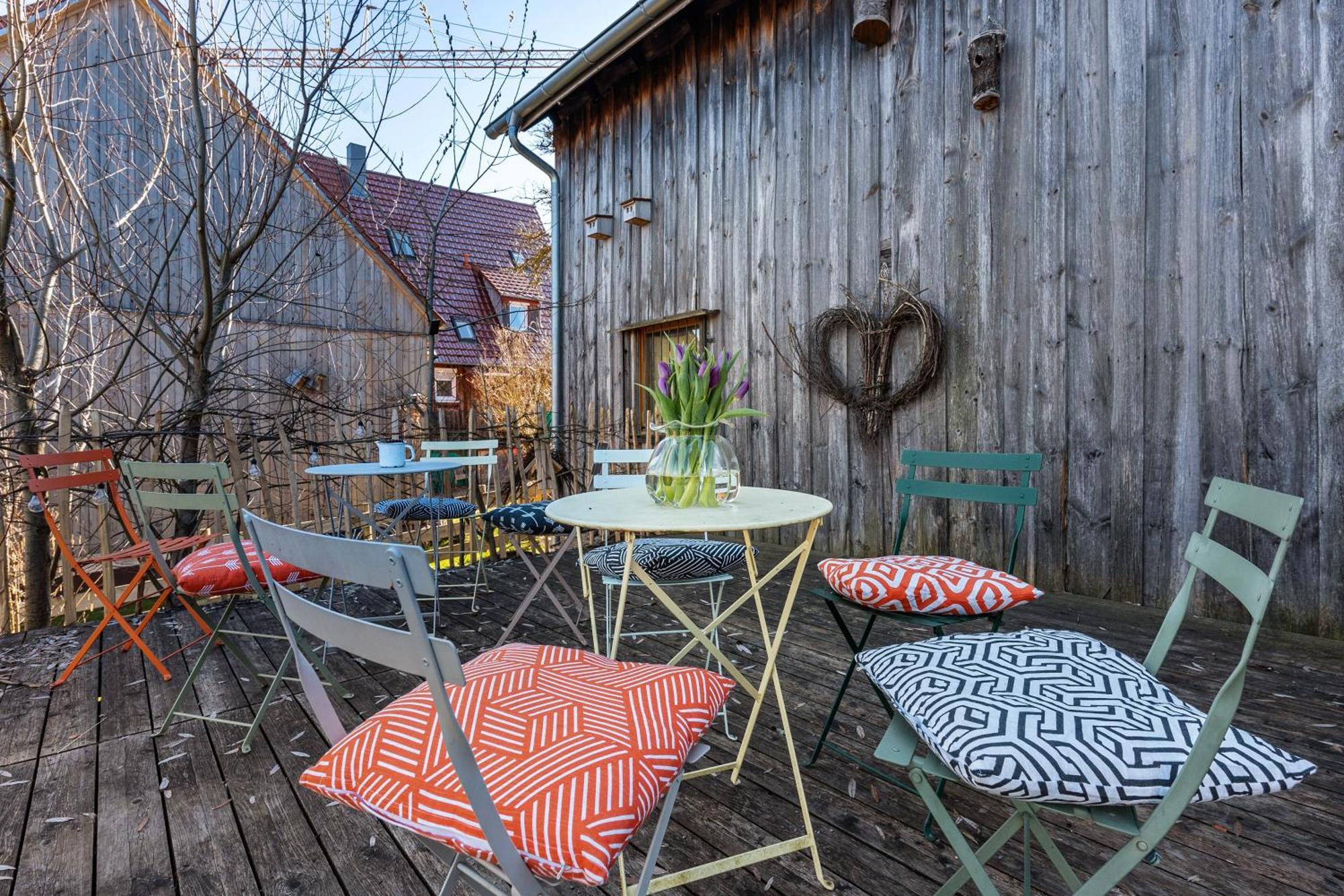 Tiny Houses Der Dorfscheune Bieselsberg Exteriér fotografie