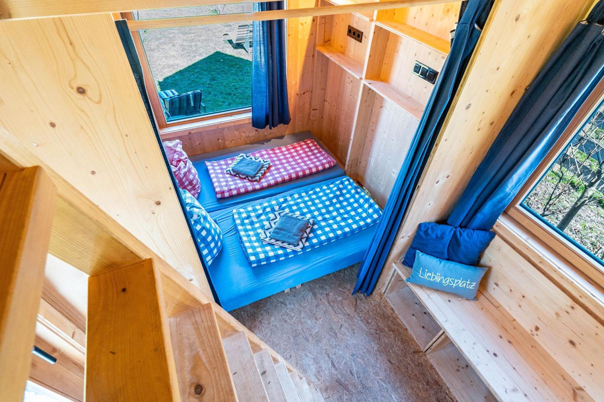 Tiny Houses Der Dorfscheune Bieselsberg Exteriér fotografie