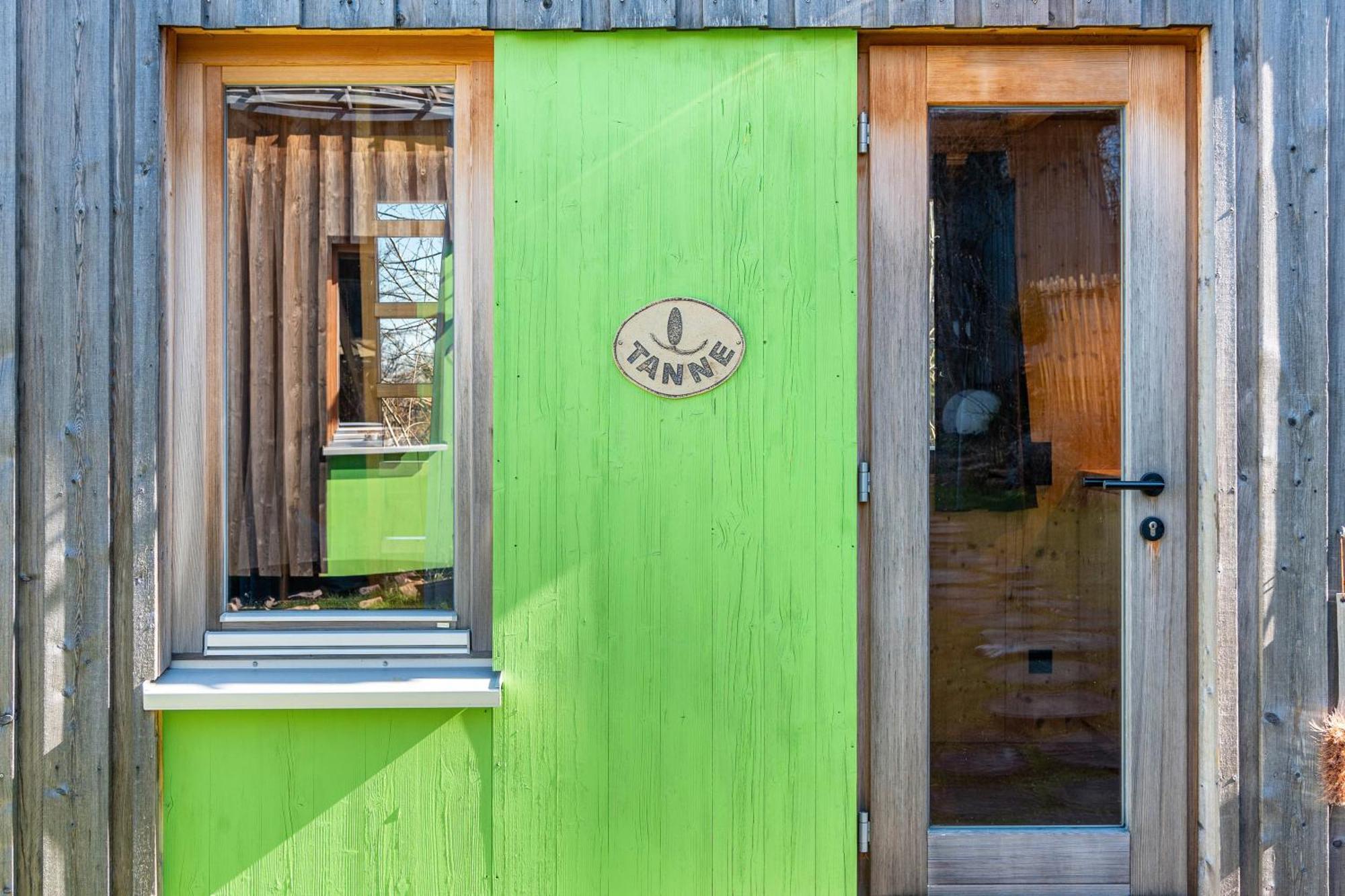 Tiny Houses Der Dorfscheune Bieselsberg Exteriér fotografie