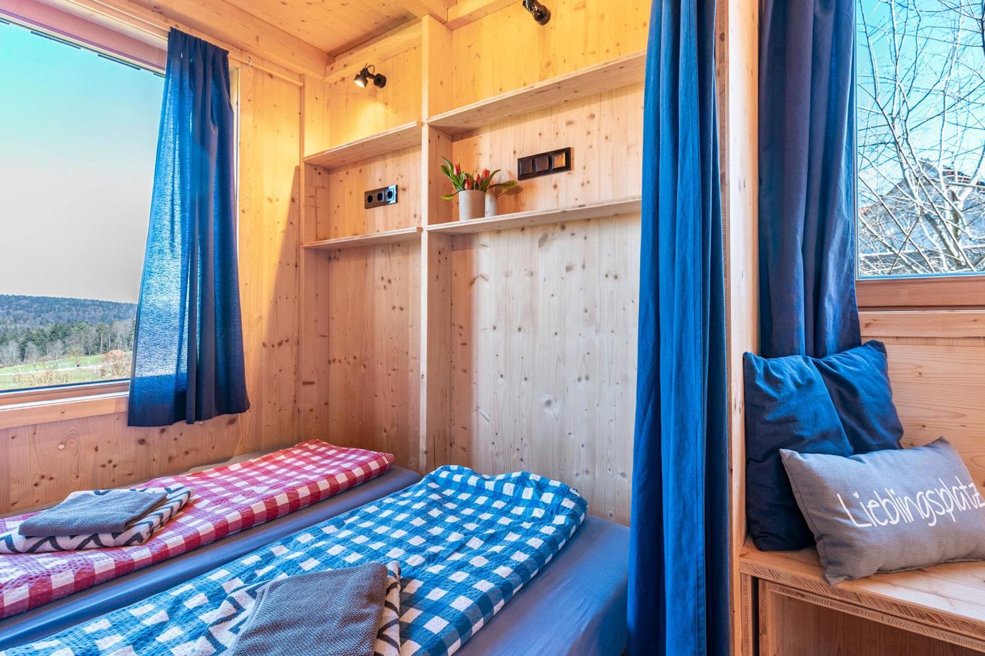 Tiny Houses Der Dorfscheune Bieselsberg Exteriér fotografie