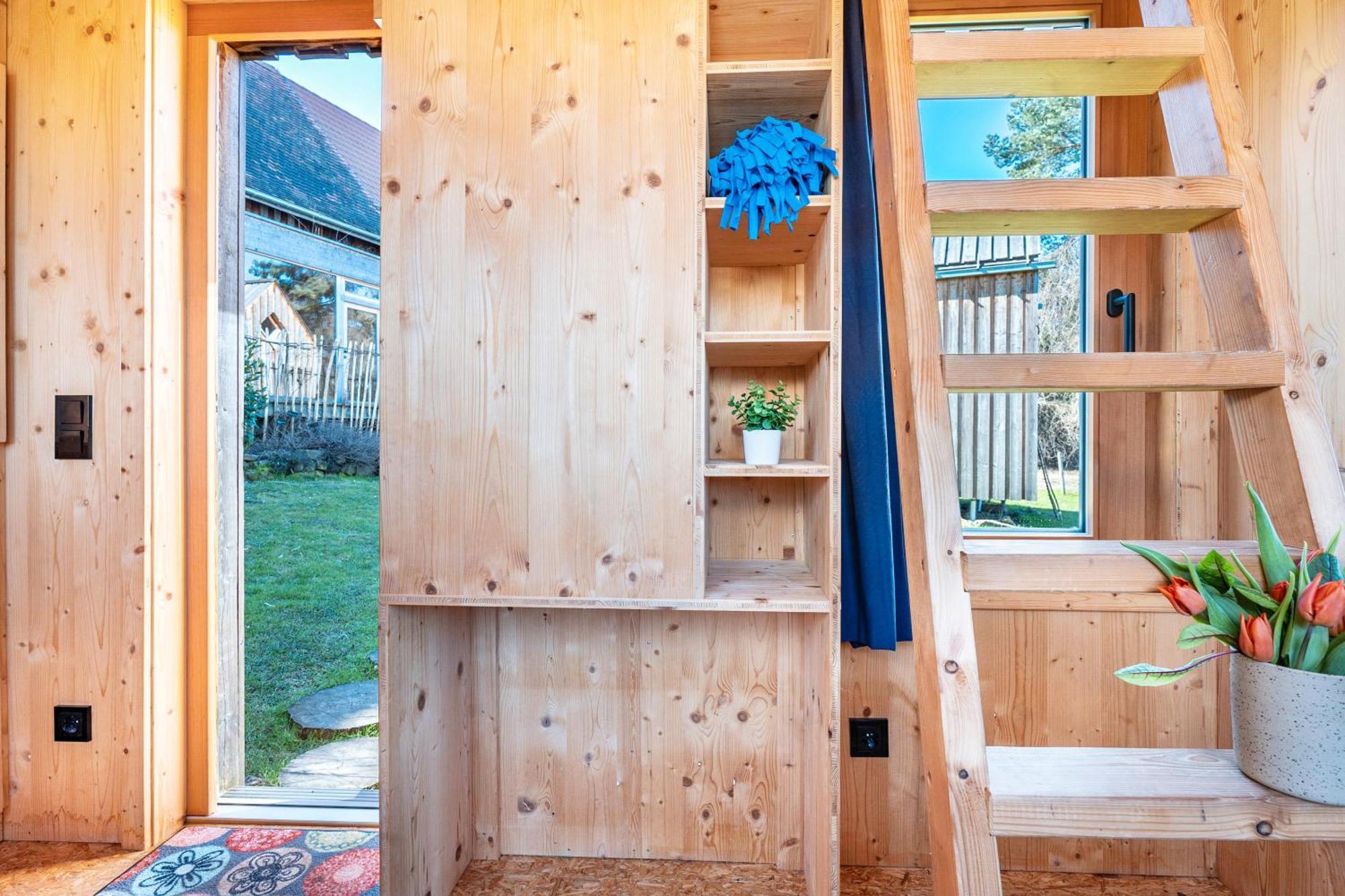 Tiny Houses Der Dorfscheune Bieselsberg Exteriér fotografie